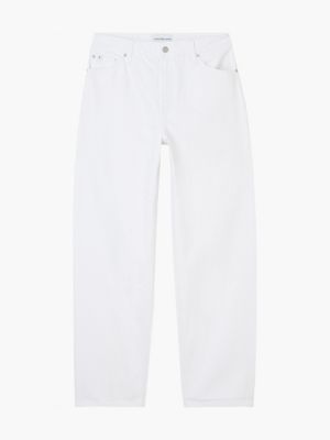 Calvin Klein woven pants 90s Straight Farkut