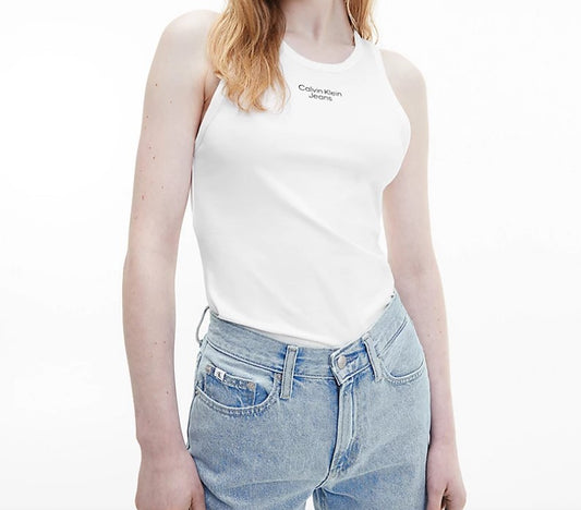Calvin Klein Slim racer back tank Toppi