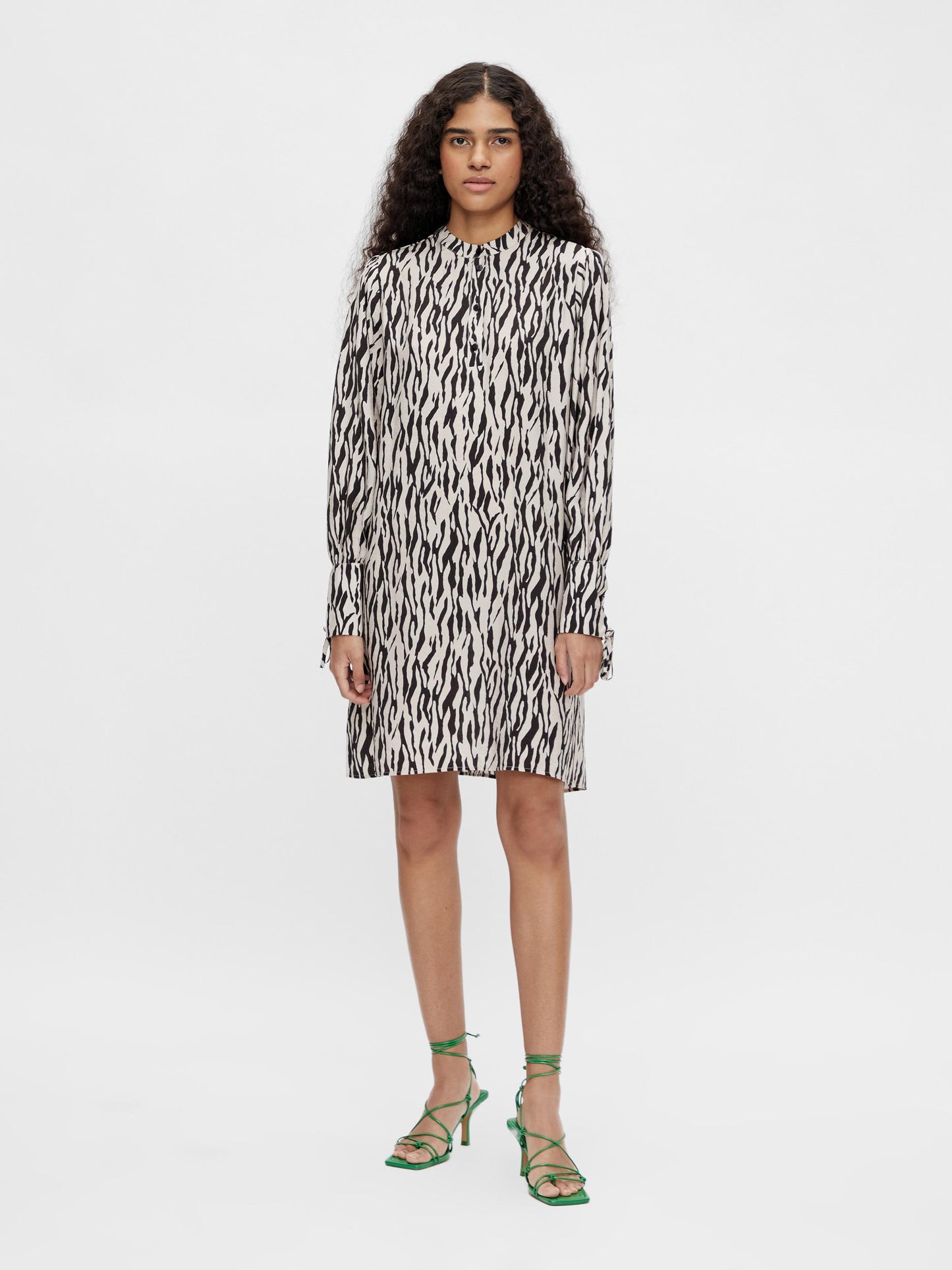 OBJANNELINE L/S DRESS PB11 Mekko