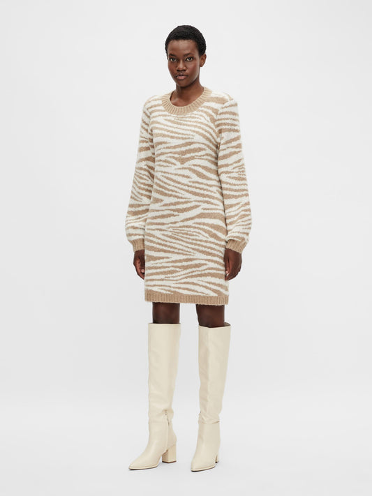 OBJEVE NONSIA L/S DRESS AOP NOOS Mekko