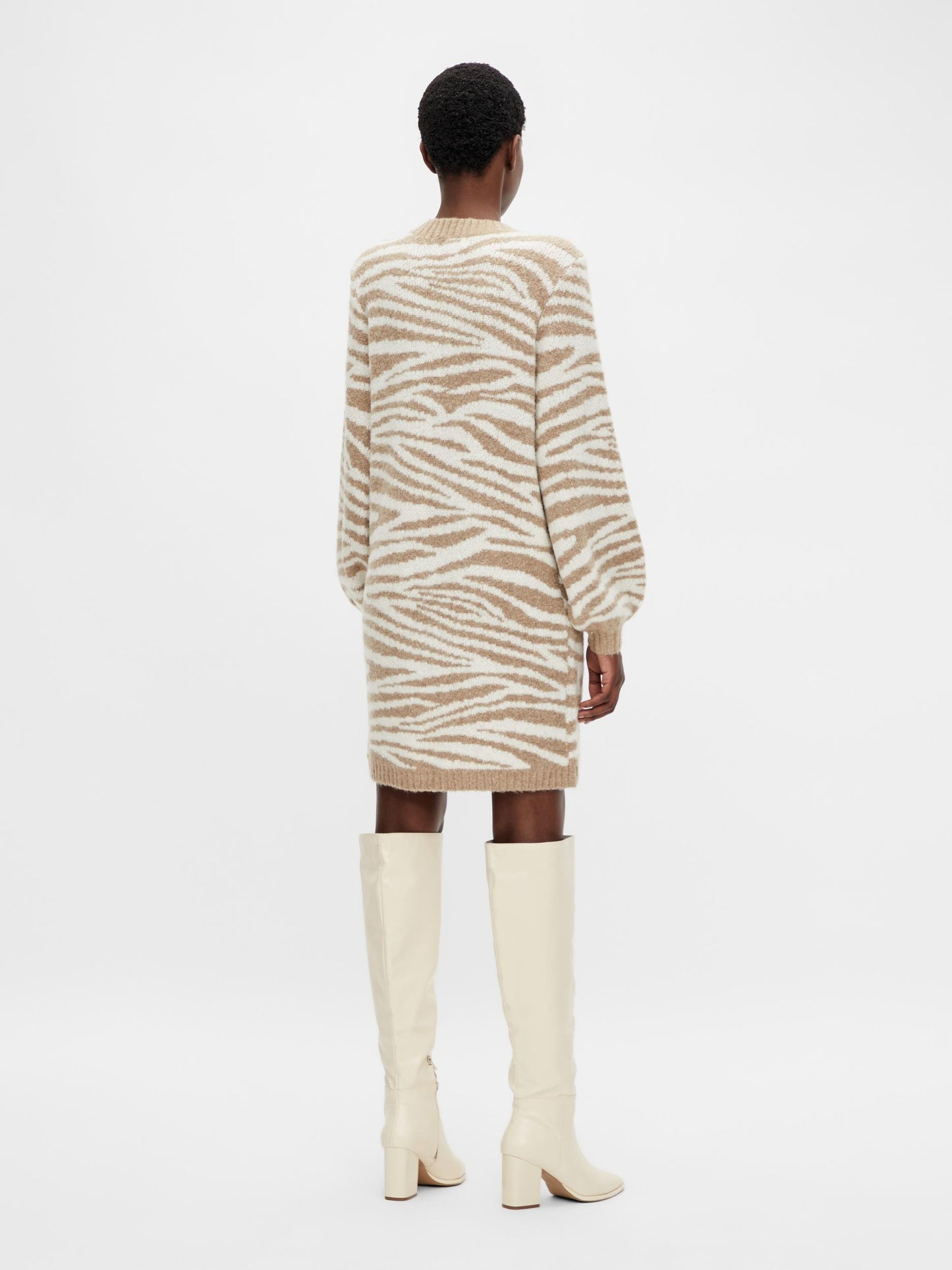 OBJEVE NONSIA L/S DRESS AOP NOOS Mekko
