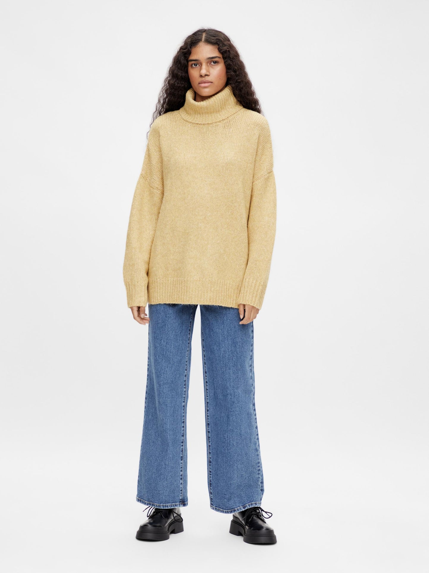 OBJWILMA KNIT L/S PULLOVER PB11 Neule
