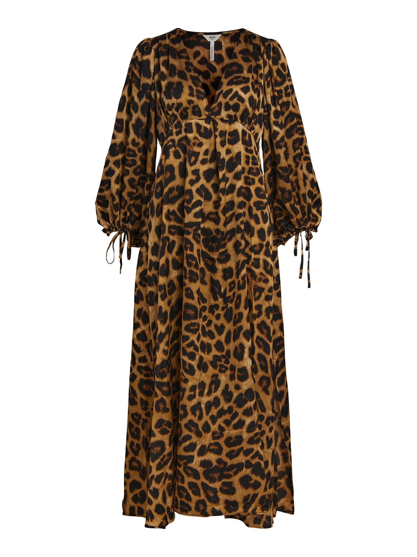 OBJPAPAYA L/S VOLUME DRESS A DIV- Mekko