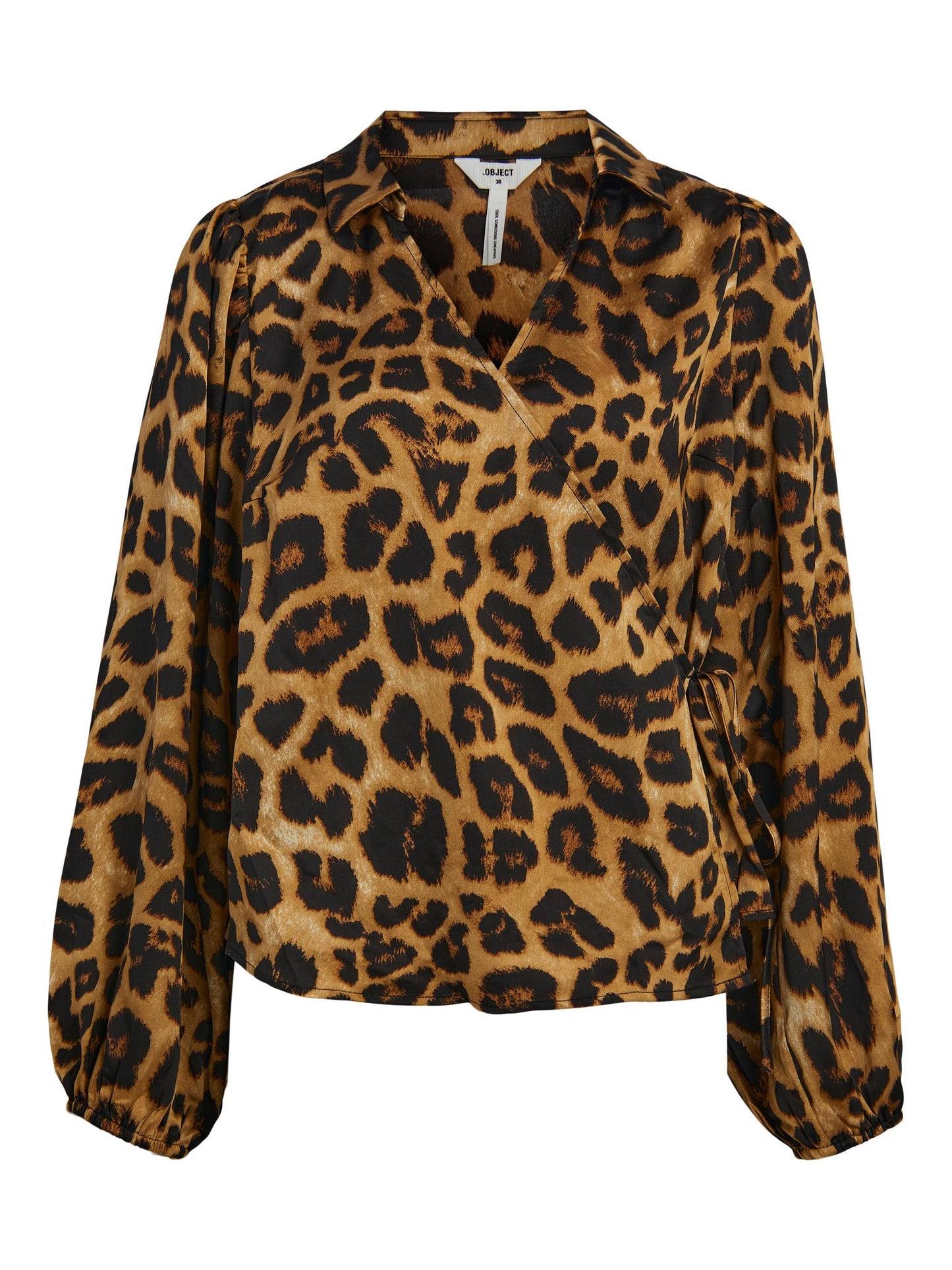 OBJPAPAYA L/S WRAP SHIRT A DIV- Pusero