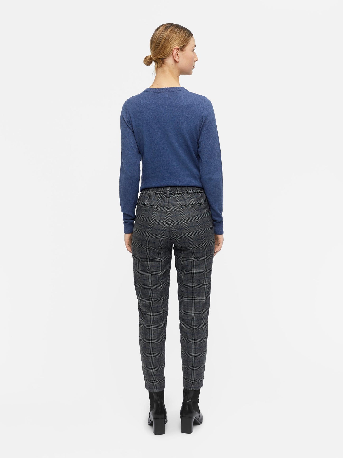 OBJLISA SLIM PANT AOP NOOS Housut