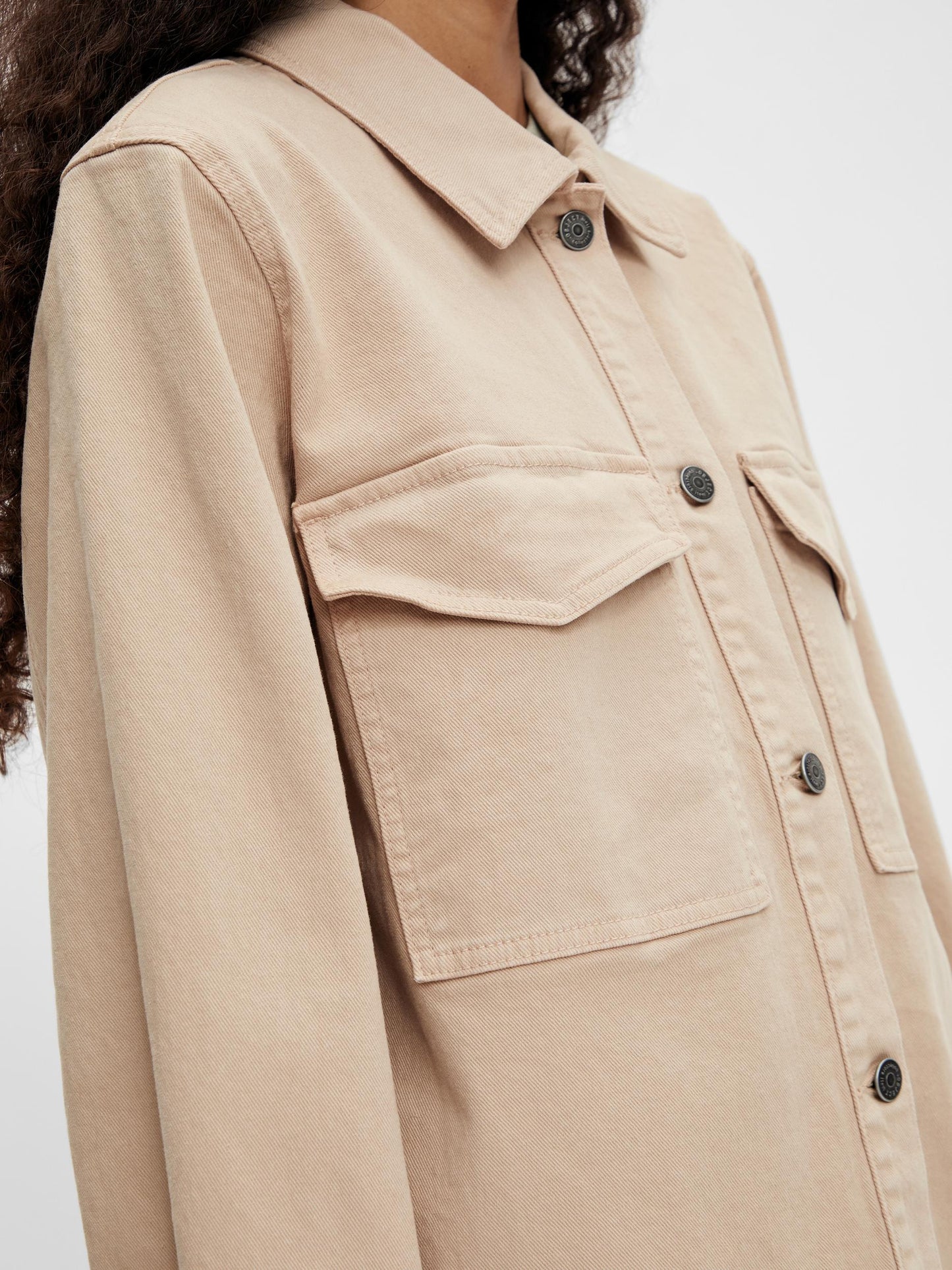OBJALORA TWILL JACKET PB11 Takki
