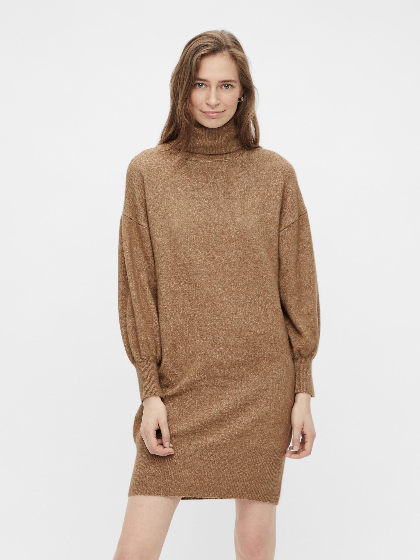 PCFABIA LS HIGH NECK KNIT DRESS Neulemekko