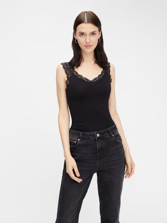 PCBARBERA LACE TOP NOOS Toppi