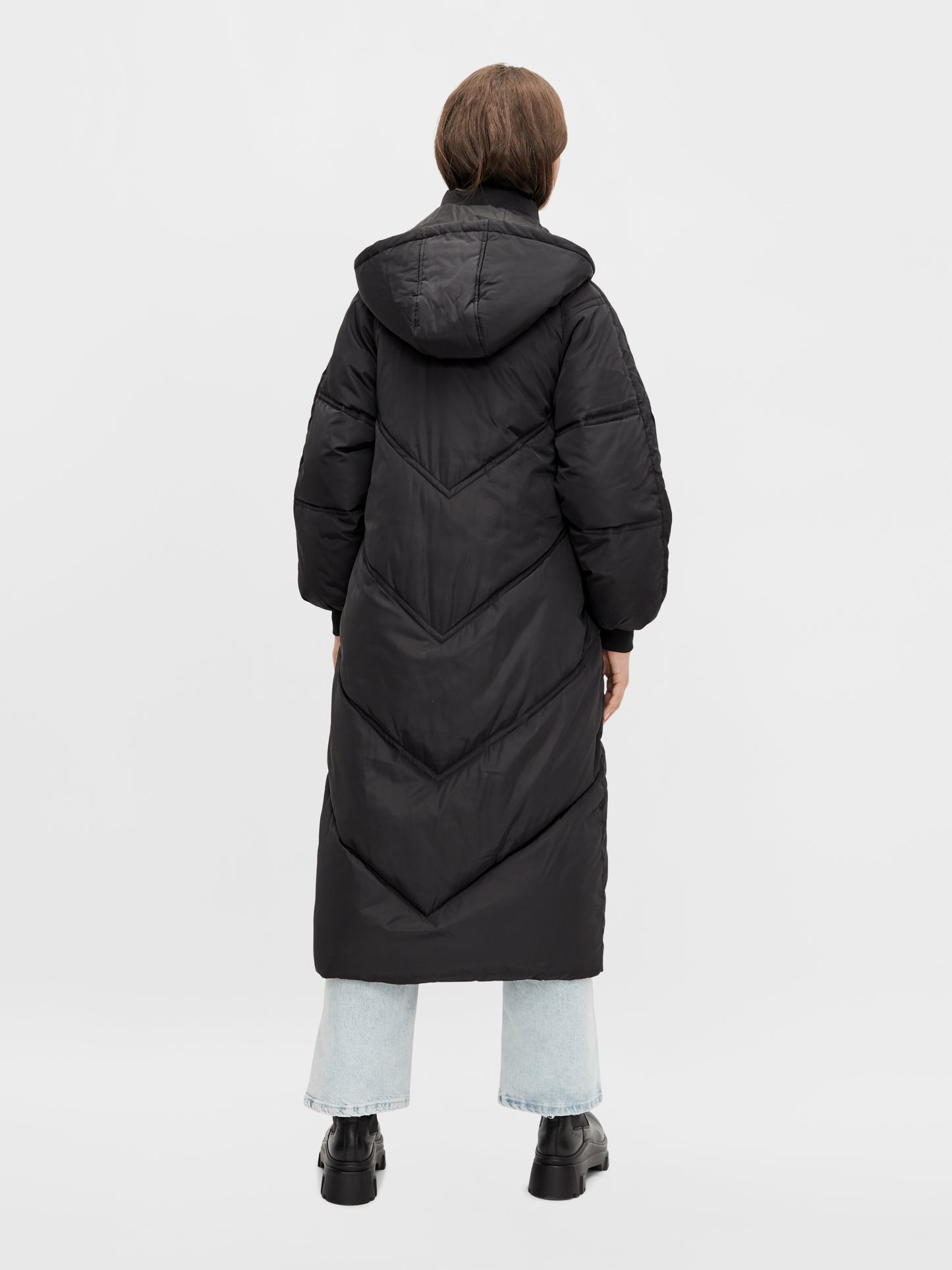 PCFELICITY LONG PUFFER JACKET Toppatakki