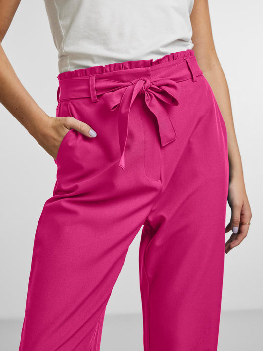 PCBOSS HW PAPERBAG STRAIGHT PANTS NOOS Housut
