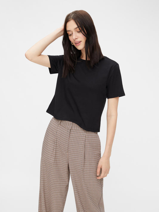 PCRINA SS CROP TOP NOOS BC T-paita