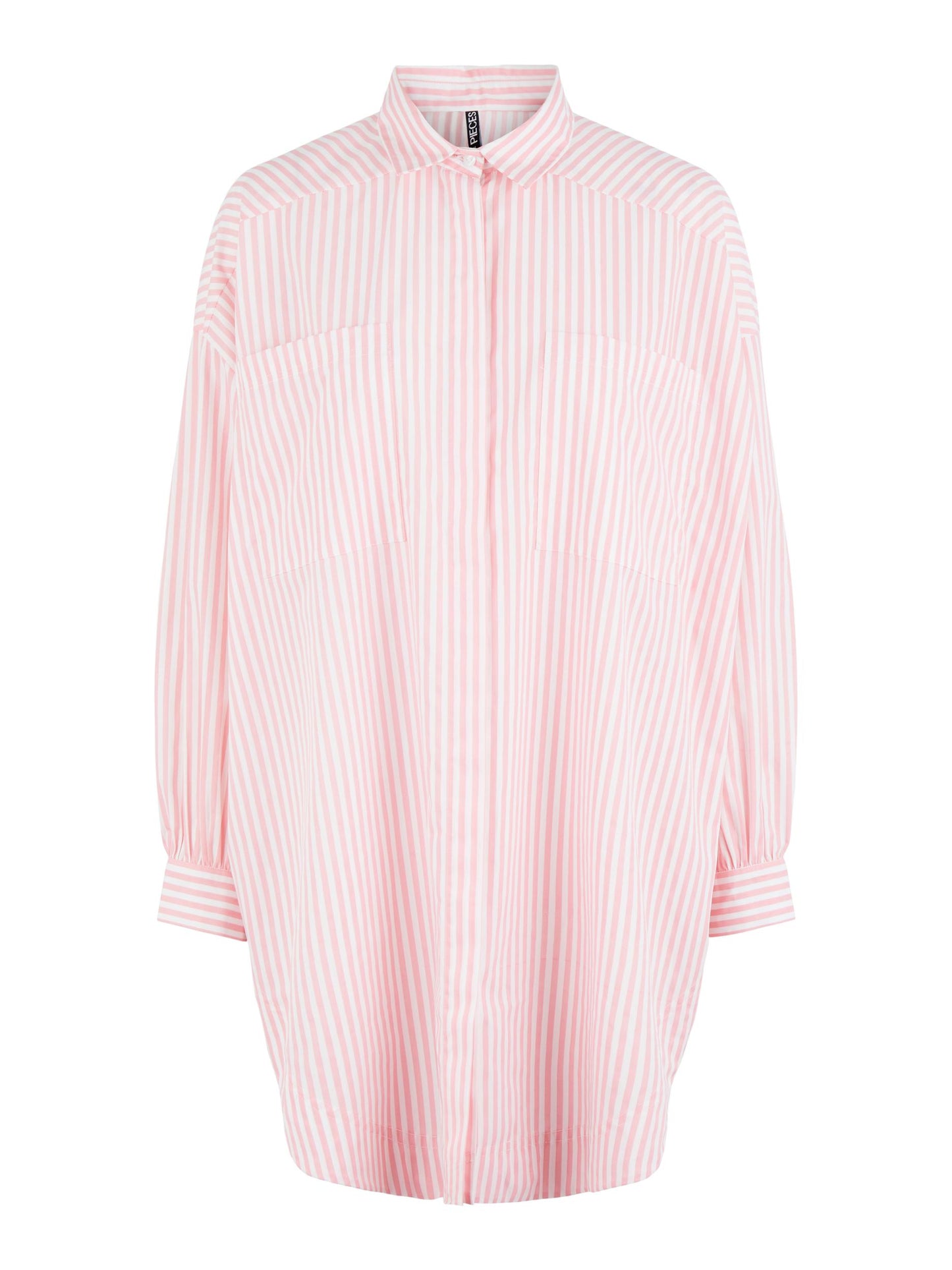 PCFILLU LS OVERSIZED SHIRT D2D Paita
