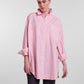 PCFILLU LS OVERSIZED SHIRT D2D Paita