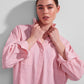 PCFILLU LS OVERSIZED SHIRT D2D Paita