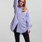 PCFILLU LS OVERSIZED SHIRT D2D Paita