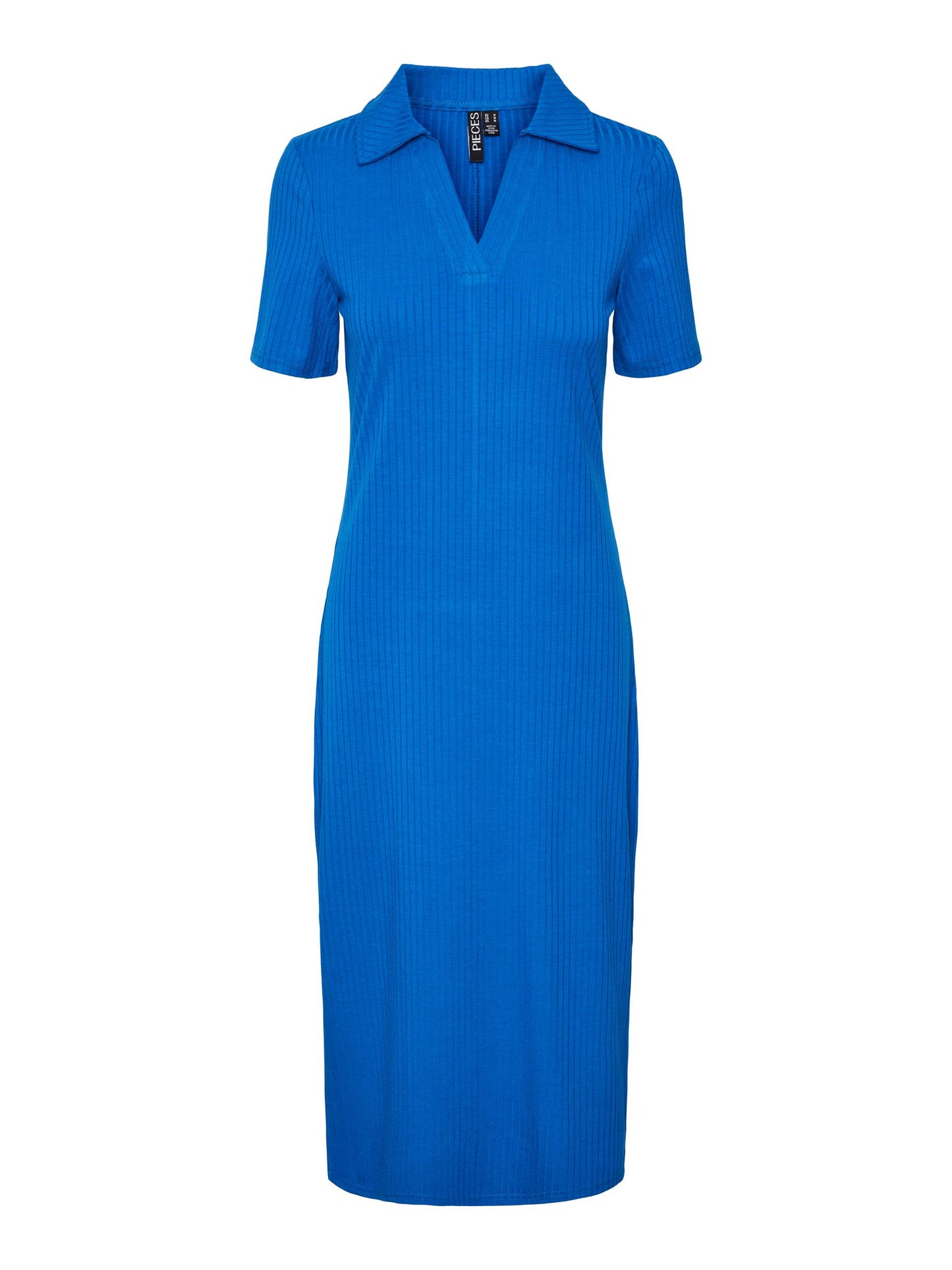 PCKYLIE SS POLO MIDI DRESS NOOS Trikoomekko