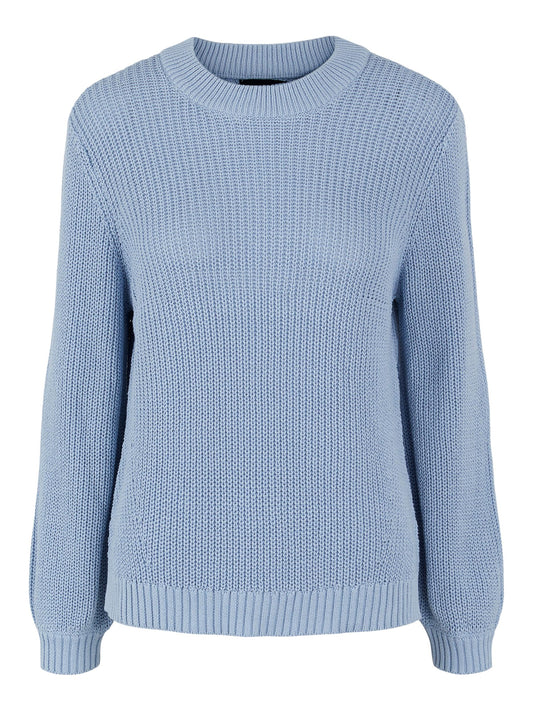 PCOLIVIA LS O-NECK KNIT BC Neulepusero