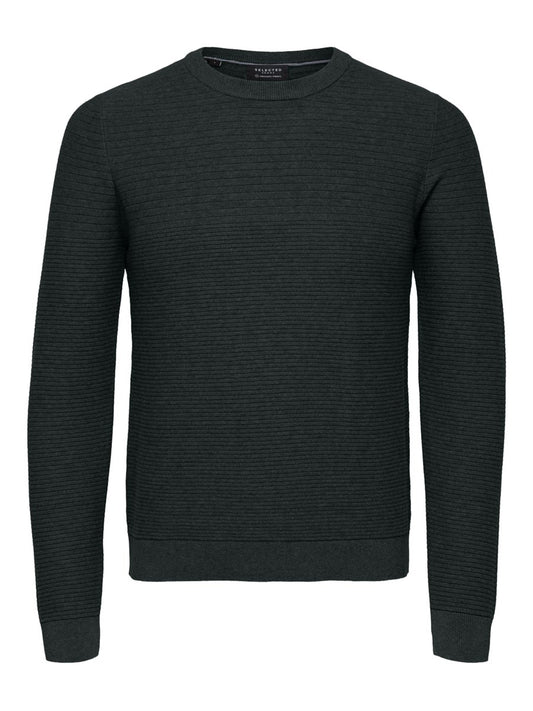 SLHCHARLTON CREW NECK B CAMP Neule