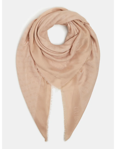 GUESS 4G LOGO KEFIAH SCARF PINK Huivi