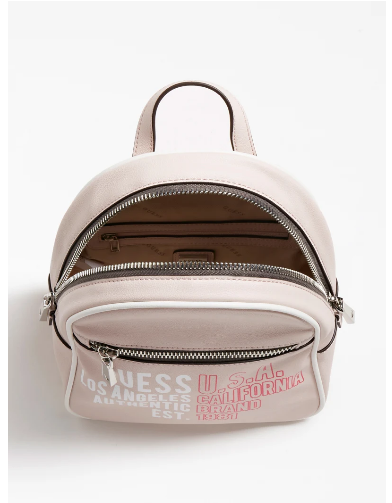 GUESS KALIPSO LOGO PRINT BACKPACK Reppu