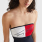 TOMMY HILFIGER CHEEKY BANDEAU ONE PIECE Uimapuku