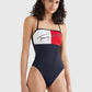 TOMMY HILFIGER CHEEKY BANDEAU ONE PIECE Uimapuku