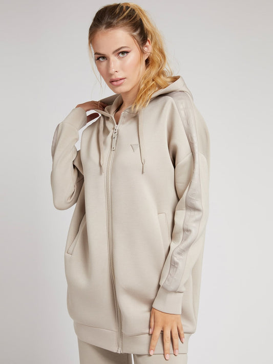 GUESS ALLIE LONG HOODED SWEATSHIRT Huppari