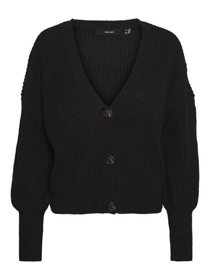 VMLEA LS-VNECK CUFF CARDIGAN CURVE Neuletakki