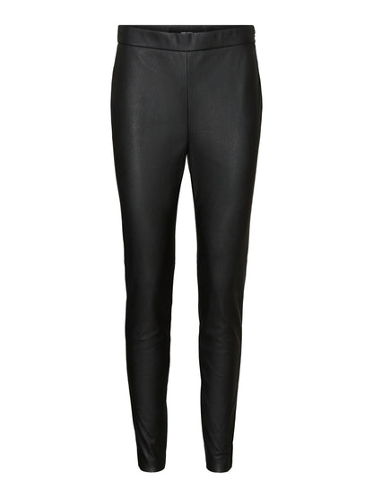 VMJANNI HW PU LEGGING NOOS Leggingsit