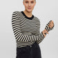 VMKIKI LS O-NECK RIB BLOUSE NOOS Neule