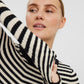 VMKIKI LS O-NECK RIB BLOUSE NOOS Neule