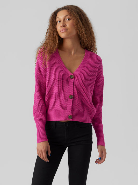 VMLEA LS V-NECK CUFF CARDIGAN NOOS Neuletakki