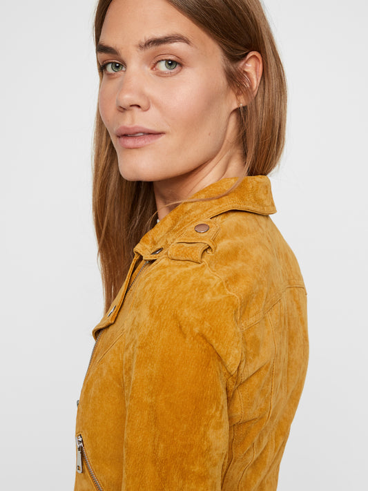 VMROYCE SHORT SUEDE JACKET COL Takki