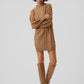 VMALANIS LS HIGH NECK SHORT DRESS Neulemekko