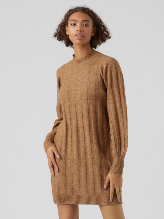 VMALANIS LS HIGH NECK SHORT DRESS Neulemekko