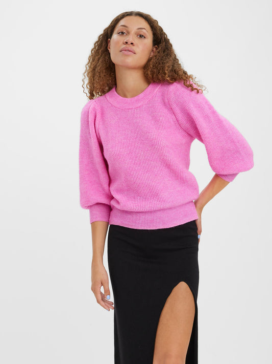 VMVIGGA 3/4 RIB PULLOVER GA BOO REP Neulepusero