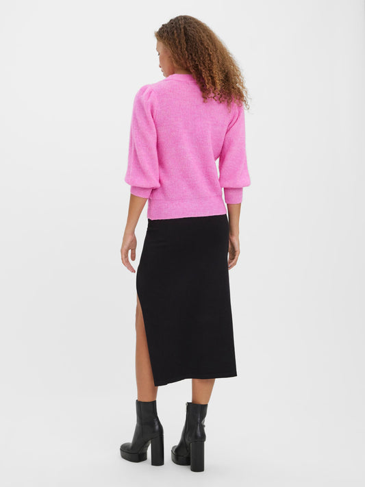 VMVIGGA 3/4 RIB PULLOVER GA BOO REP Neulepusero