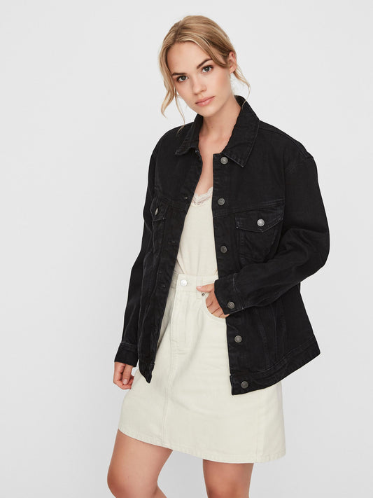 VMKATRINA LS LOOSE JACKET MIX GA NOOS Farkkutakki