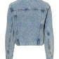 VMMIKKY LS CROPPED DENIM JACKET VI362 GA Farkkutakki