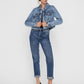 VMMIKKY LS CROPPED DENIM JACKET VI362 GA Farkkutakki