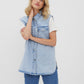 VMPHILINA OVERZISE DENIM VEST Farkkuliivi