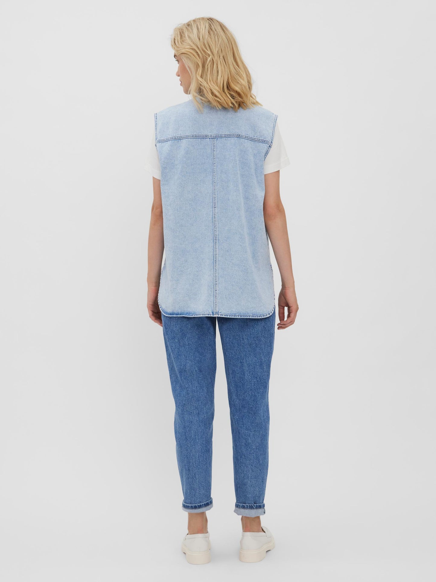VMPHILINA OVERZISE DENIM VEST Farkkuliivi