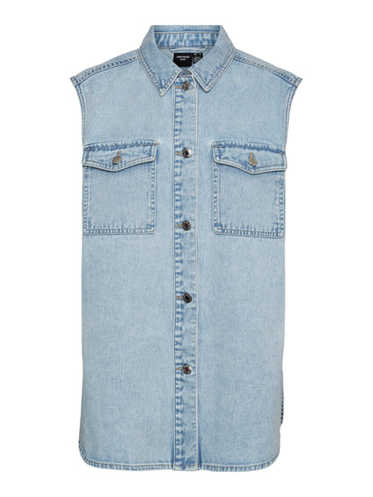 VMPHILINA OVERZISE DENIM VEST Farkkuliivi