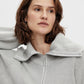 YASDALMA LS ZIP KNIT DRESS S. Neulemekko