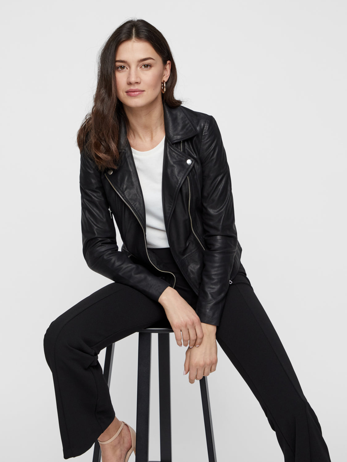 YASSOPHIE LEATHER JACKET NOOS Nahkatakki