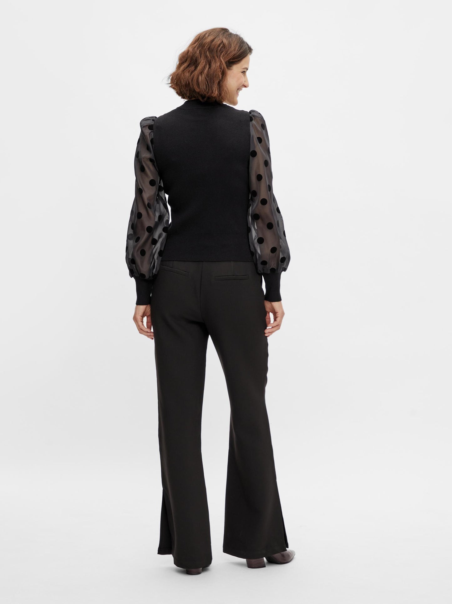 YASDOTME LS KNIT PULLOVER S. Neule