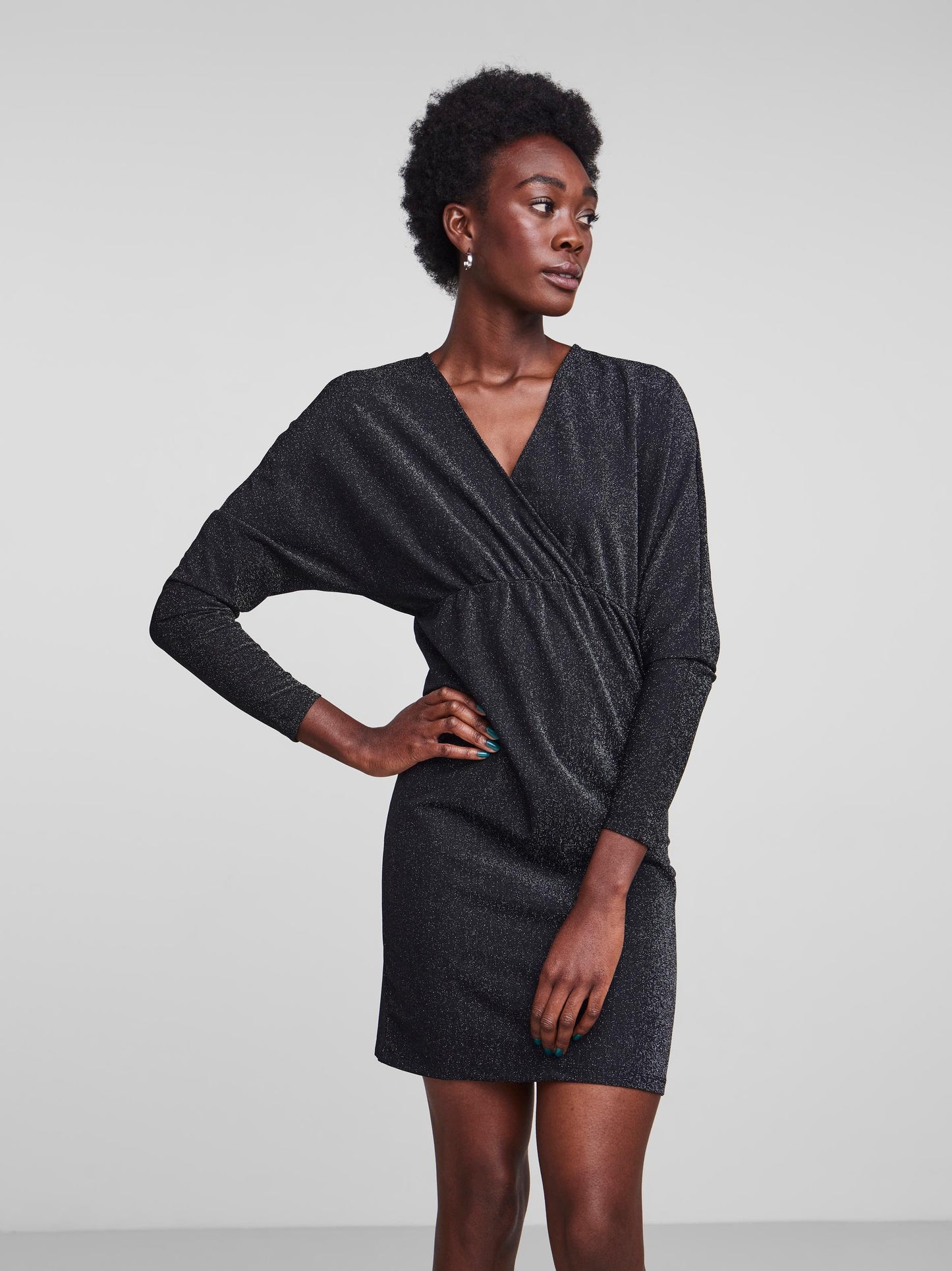 YASWUP LS BATWING DRESS - SHOW Mekko