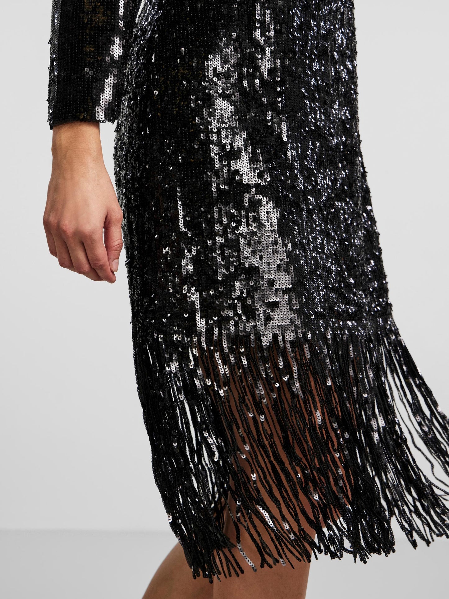 YASFLAPPER 7/8 SEQUIN DRESS - SHOW Mekko