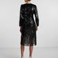 YASFLAPPER 7/8 SEQUIN DRESS - SHOW Mekko