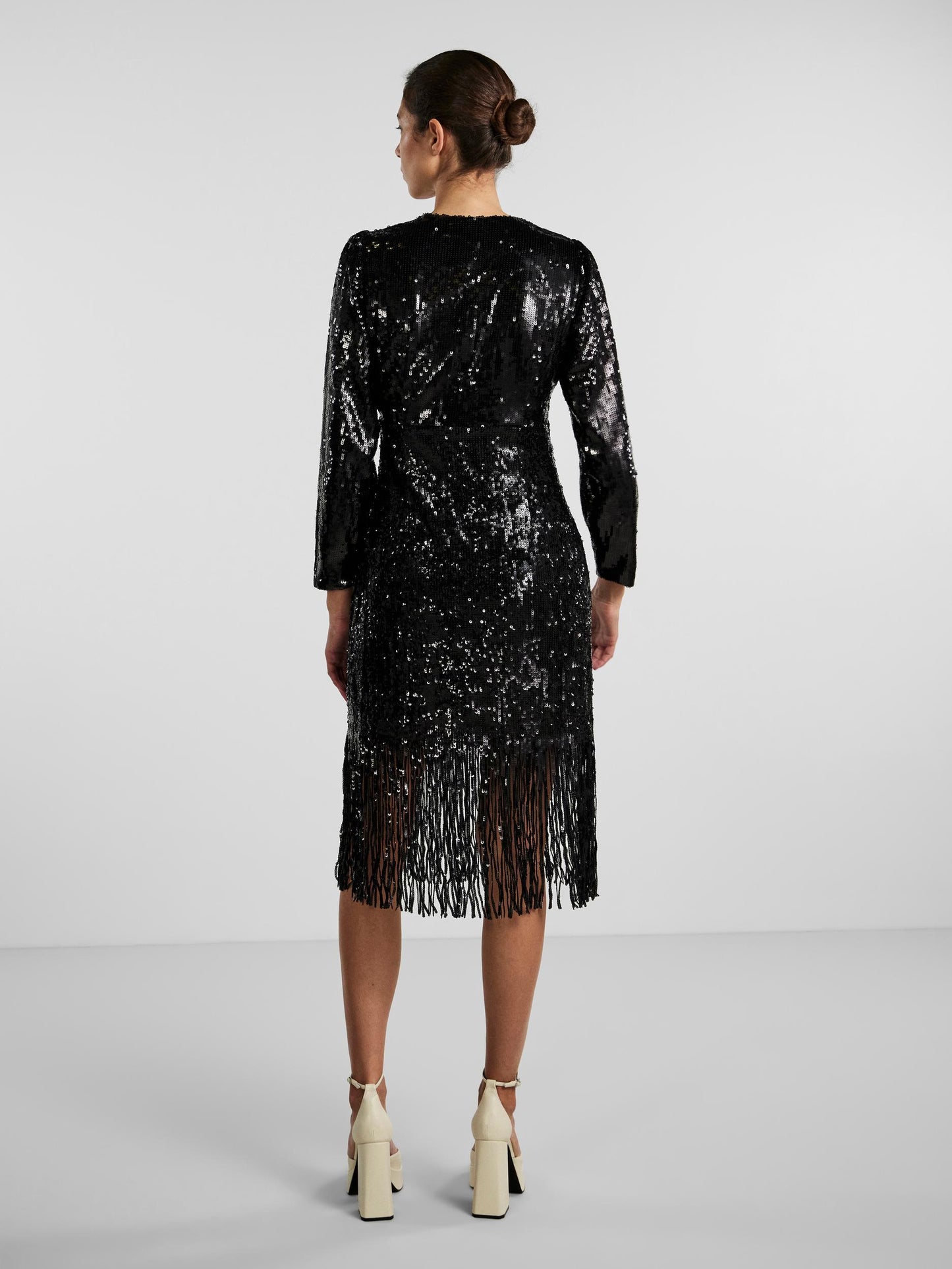 YASFLAPPER 7/8 SEQUIN DRESS - SHOW Mekko